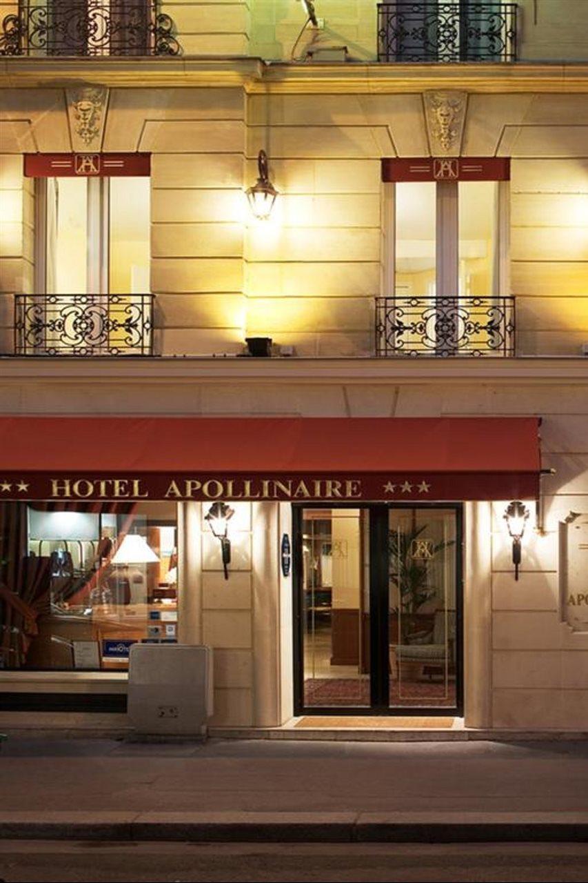 Apollinaire Otel Paris Dış mekan fotoğraf