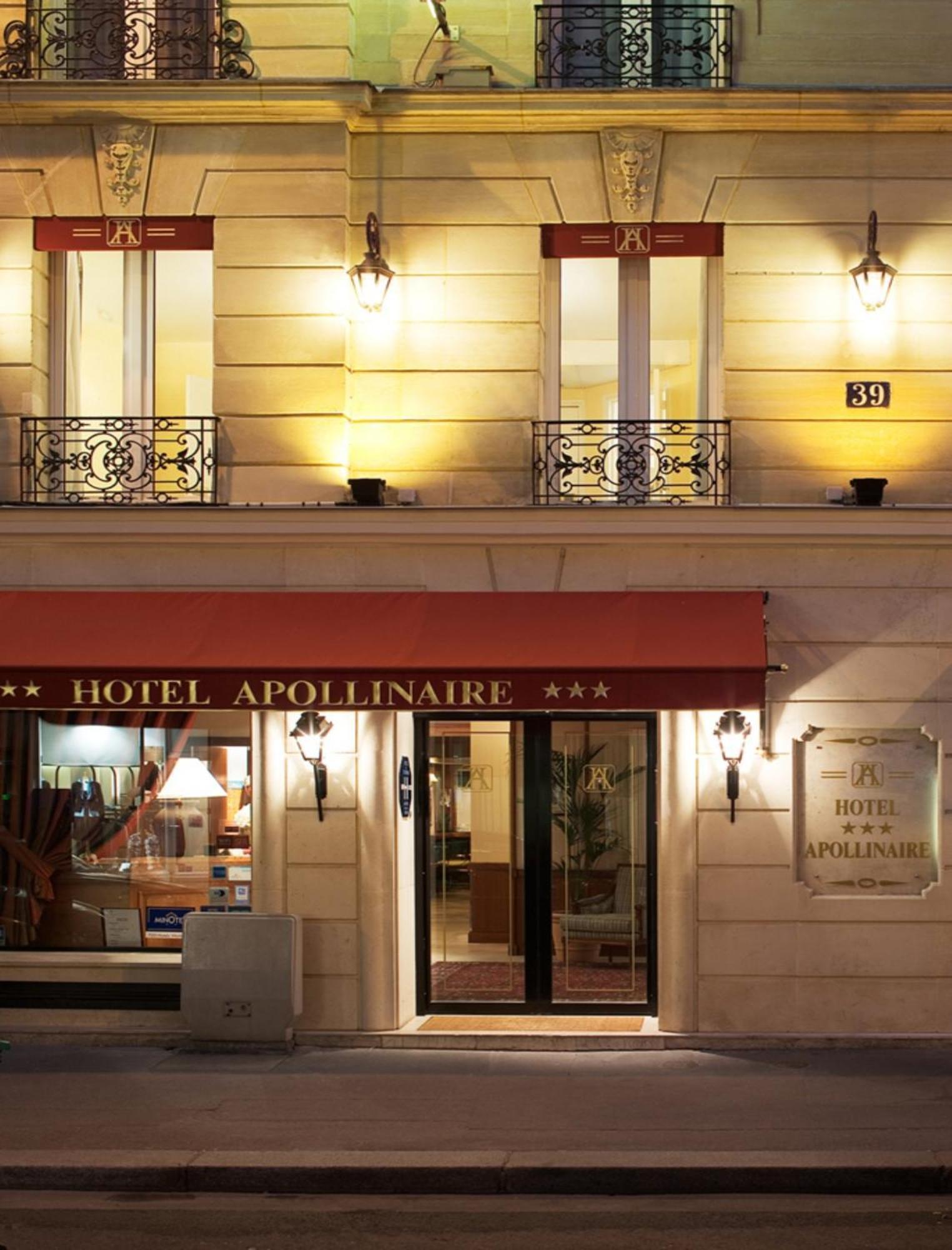 Apollinaire Otel Paris Dış mekan fotoğraf